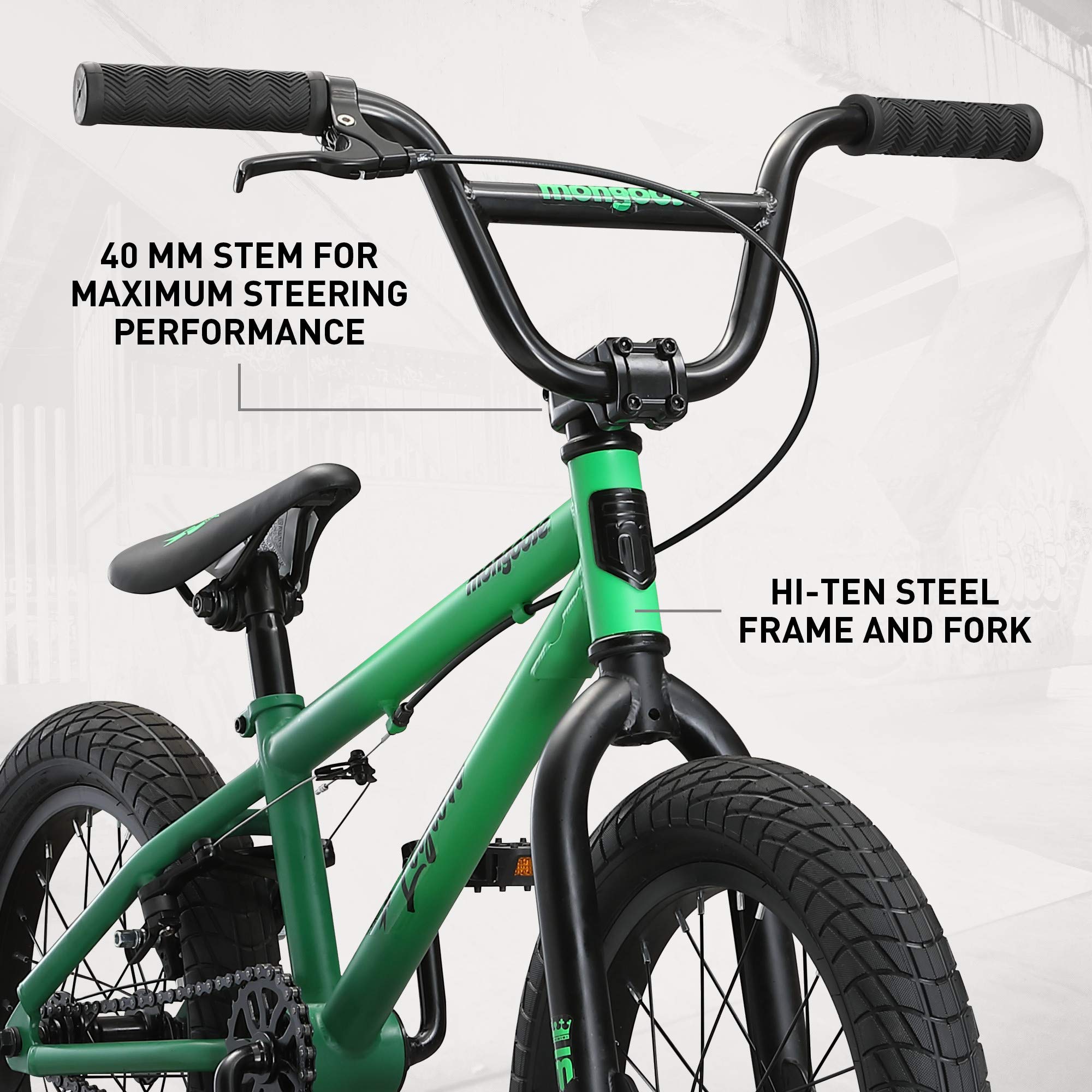 Mongoose Legion Freestyle Sidewalk BMX Bike forKids
