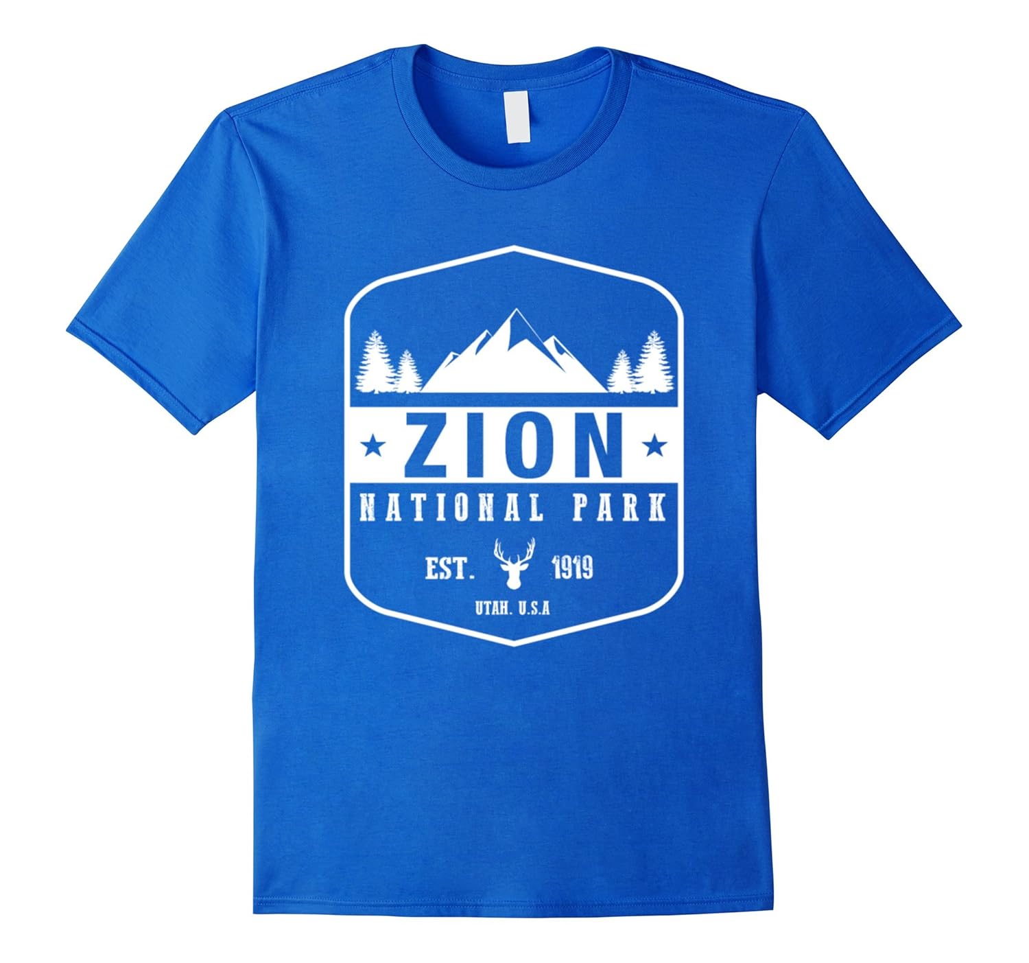 Zion National Park T Shirt Utah Hiking Tee WanderlustPL Polozatee