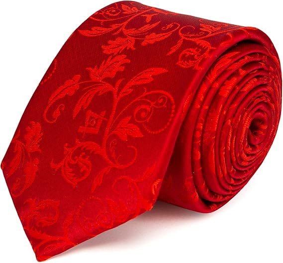 Amazon フリーメイソンリバイバル Noche Royal ネクタイ 幅 3インチ ロイヤルアーチタイ ネクタイ 通販