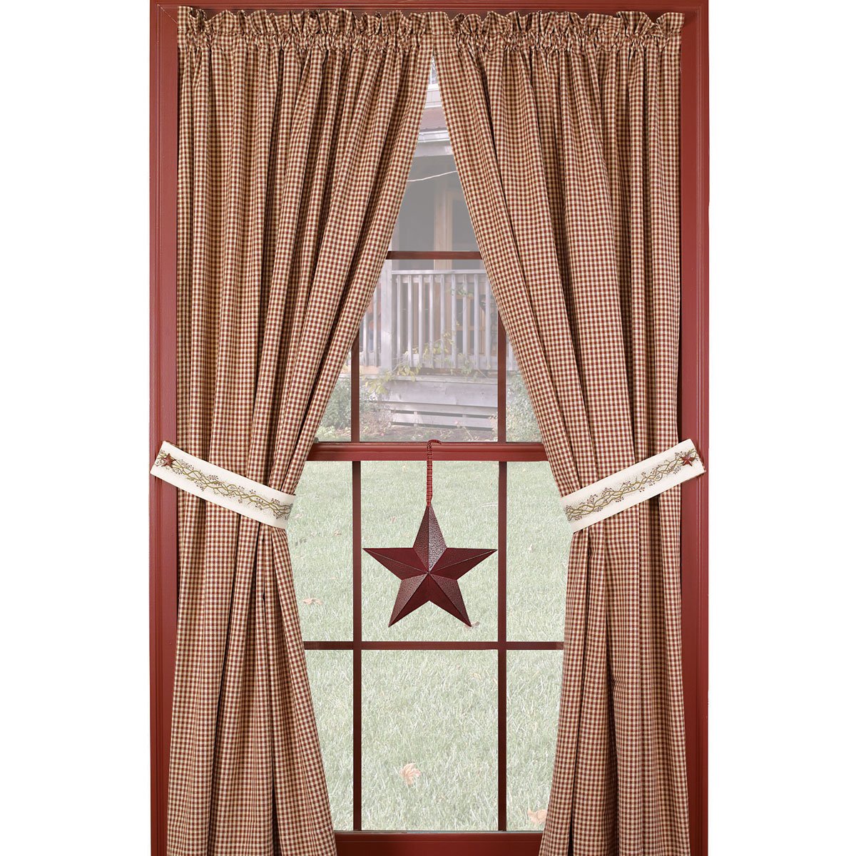 Best Country Style Living Room Curtains Easy Home Care