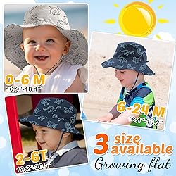 Baby Sun Hat Kids Summer UPF 50+ Toddler Bucket Hat