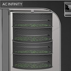 AC Infinity Herb Drying Rack, 4-Layer Hanging Mesh