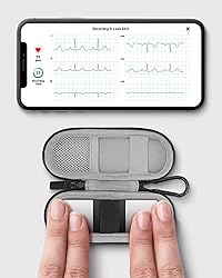 Heart Monitor Case for AliveCor KardiaMobile 6L and