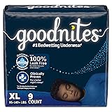 GoodNites Youth Absorbent Underwear X-Large 95 to