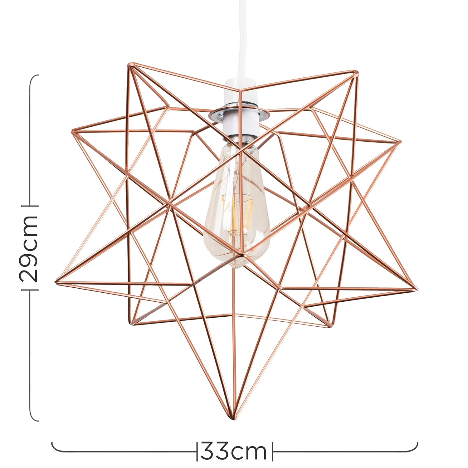 star ceiling pendant light