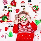 POPOYU 6Pcs Big Christmas Mochi Squishy Toys Santa Snowman Xmas Tree Candy Cane view 6