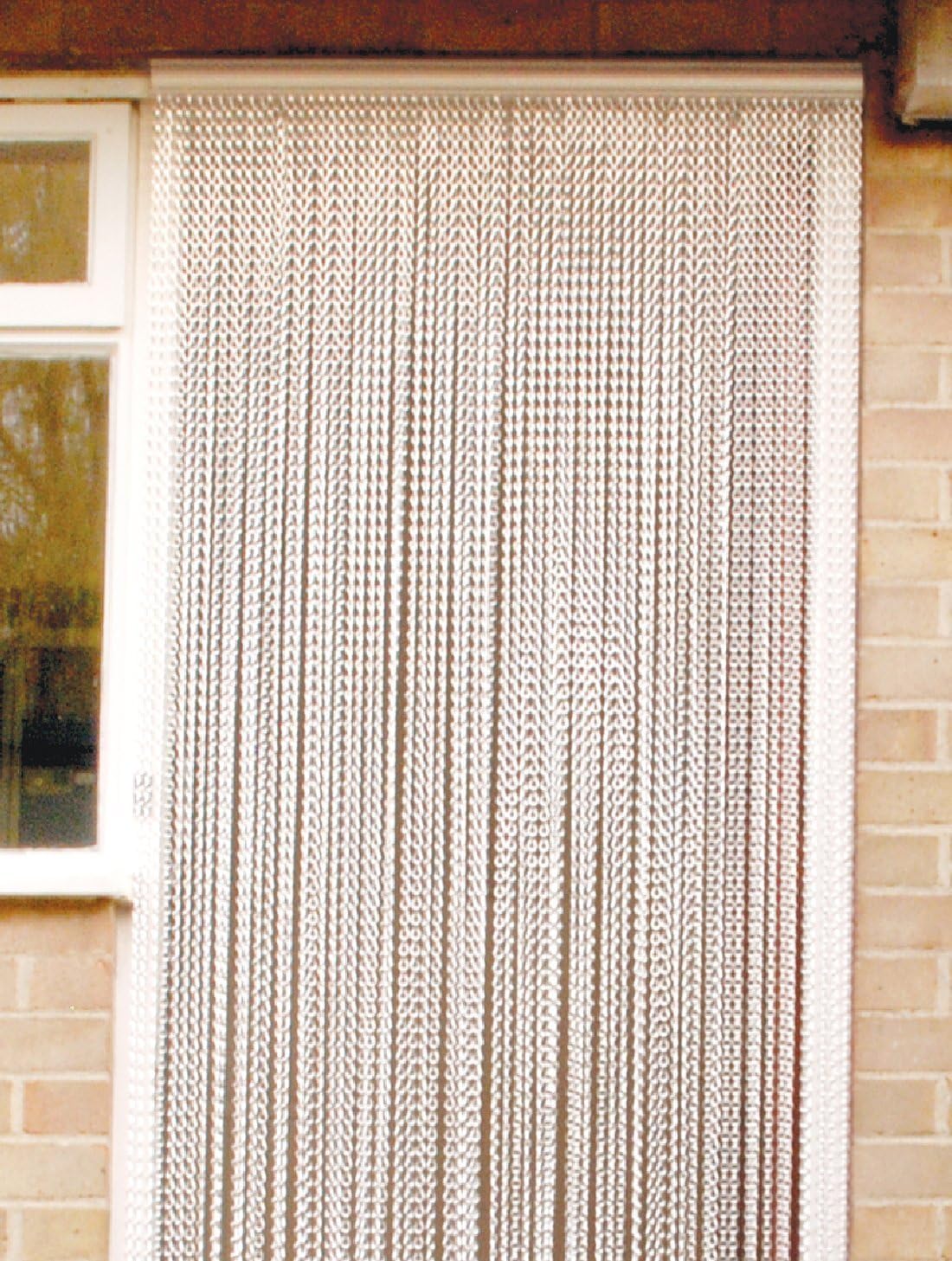 Zero In Ultra Power Premium Aluminium Chain Fly Curtain High Quality Doorway Fly Screen, Protects Against Flying Insects 90 x 200cm Ideal for - Image 4