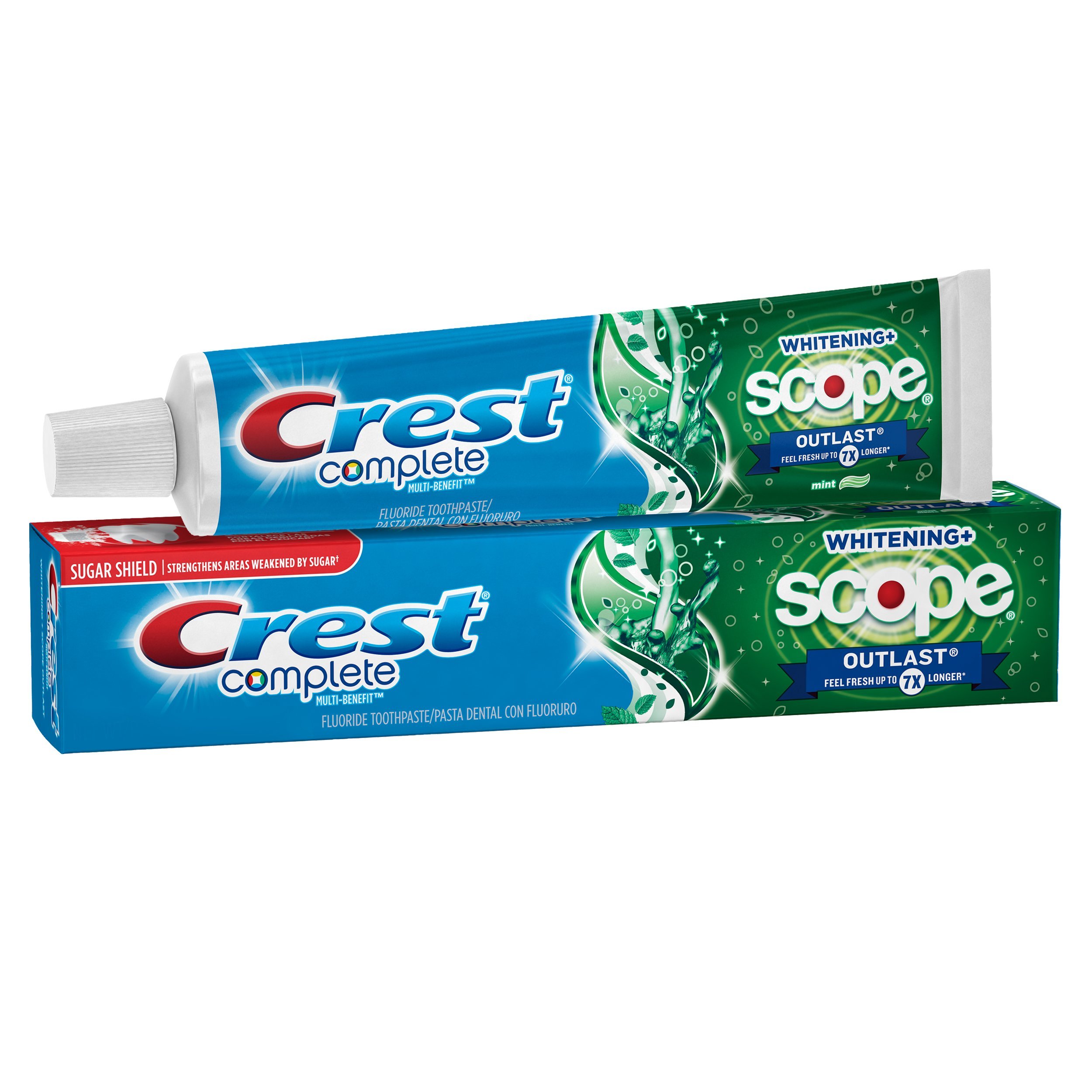 Crest Baking Soda & Peroxide Whitening with Tartar Protection, Fresh