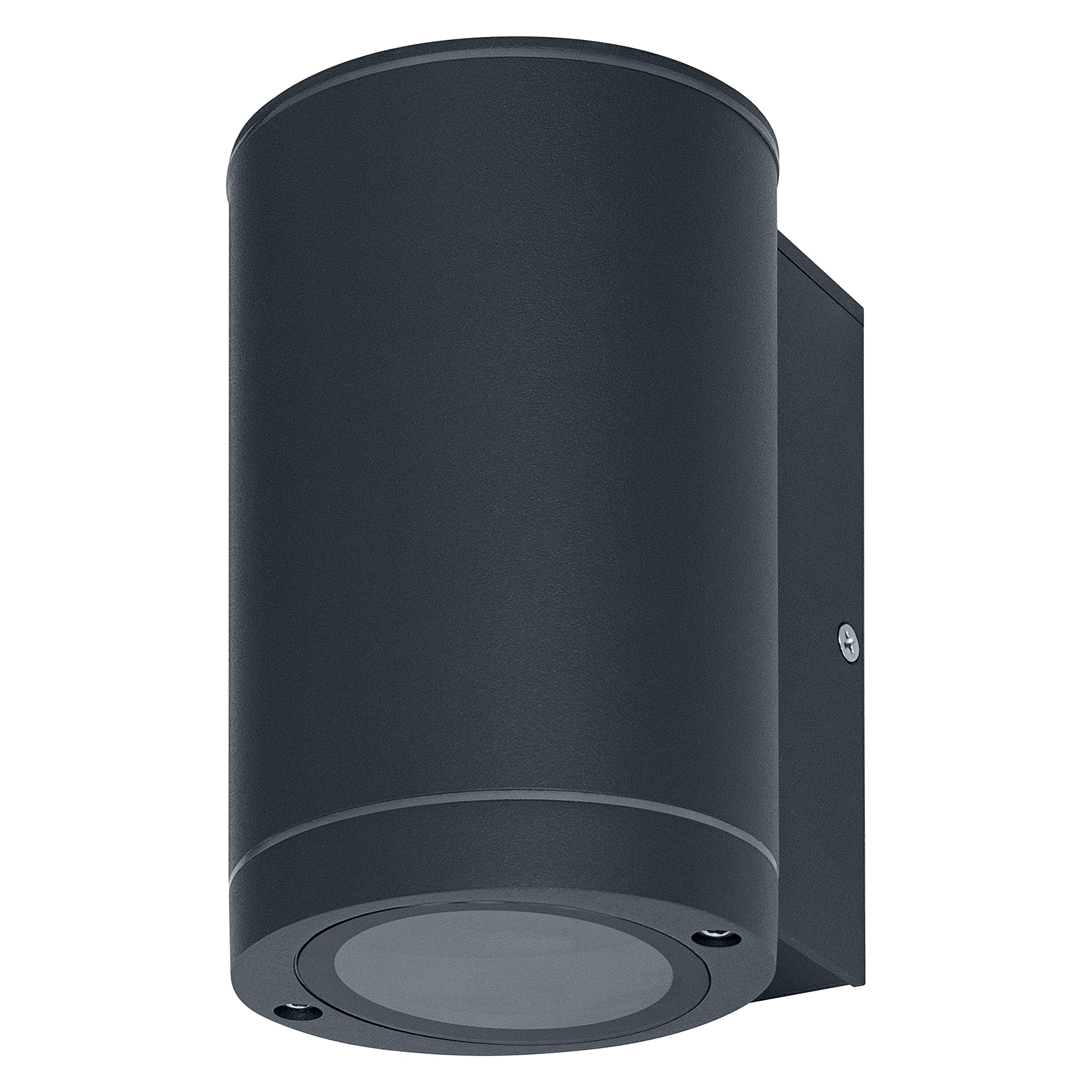 Ledvance LED Wall Light for 1x GU10 Light Source, Design Light for Outside, for 1-Sided Indirect Lighting, Made of High Quality Aluminum in Dark Gray, Endura Beam Wall UpDown GU10