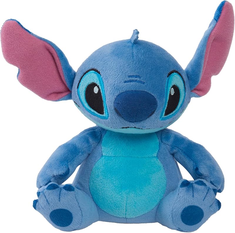 Basta brincar peluche com som e ponto aroma da Disney, 15 cm, cor azul, extraterrestre, brinquedos para crianças a partir dos 2 anos