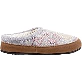 Acorn Womens Slipper with Berber Lining, Suede Siding and Durable Non-Slip Indoor/Outdoor Sole
