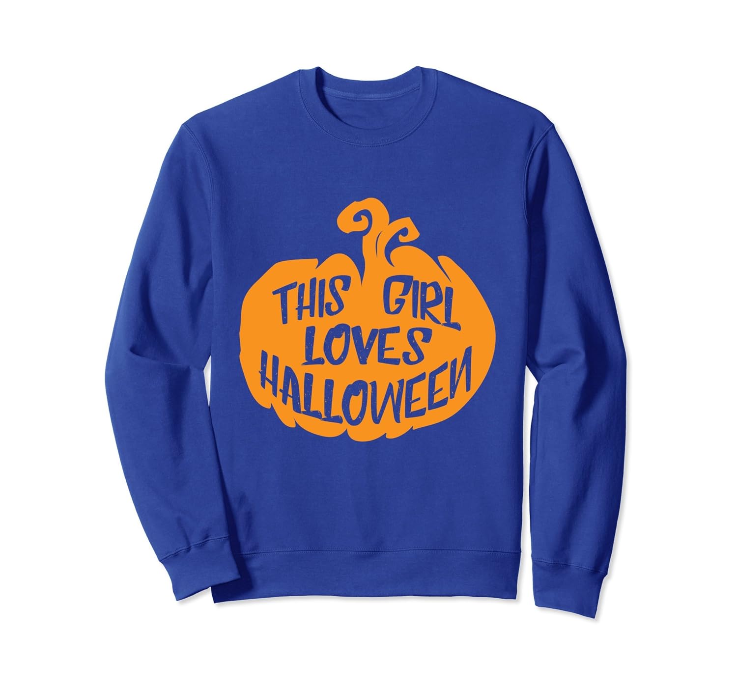 This Girl Loves Halloween Sweatshirt for Women or Kids-Rose