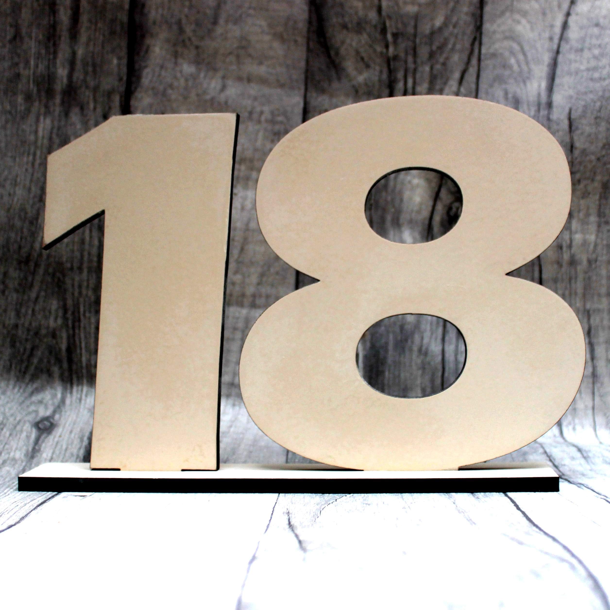 18th Birthday Signature Plaque Gift Party Keepsake Daughter Son