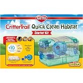 Kaytee CritterTrail Quick Clean Habitat for Pet Gerbils, Hamsters or Mice