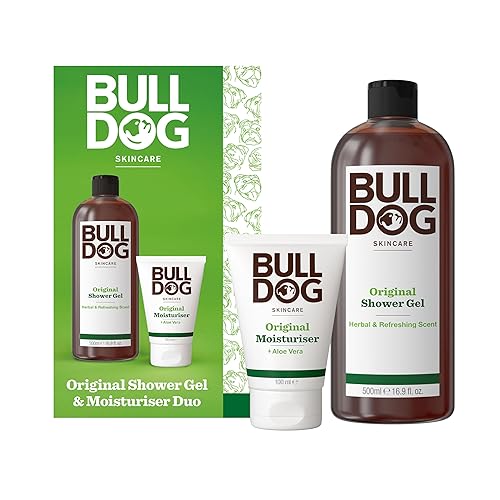 Bulldog Skincare Christmas Gift For Men Original Moisturiser & Shower Gel Duo