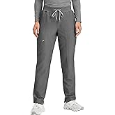 Fabletics Women's Performance Scrub Pant - MotionTech, 4-Way Stretch, Pocket-Packed, Wrinkle-Resist, Semi-Slim Fit