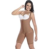 Made In Colombia 4 Hooks Short Lege Colombian Braless Shapewear Post Surgery Compression Garment Girdle Ref 5056