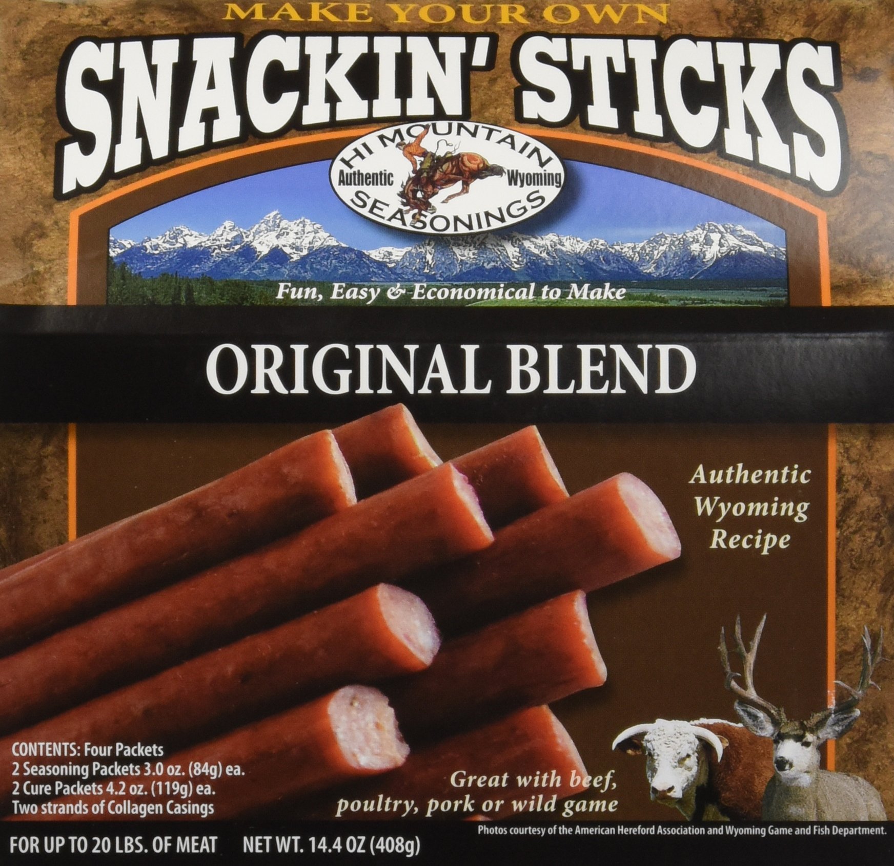 Hi Mountain Jerky Pepperoni Blend Snackin' Stick Kit