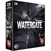 Capstone Games Watergate &ndash; 2 Player Strategy Board Game for Adults, Historical Tabletop Game, 30&ndash;60 Min Playtime, Ages 12+, Competitive and Tactical Gameplay for Couples &amp; Family Fun