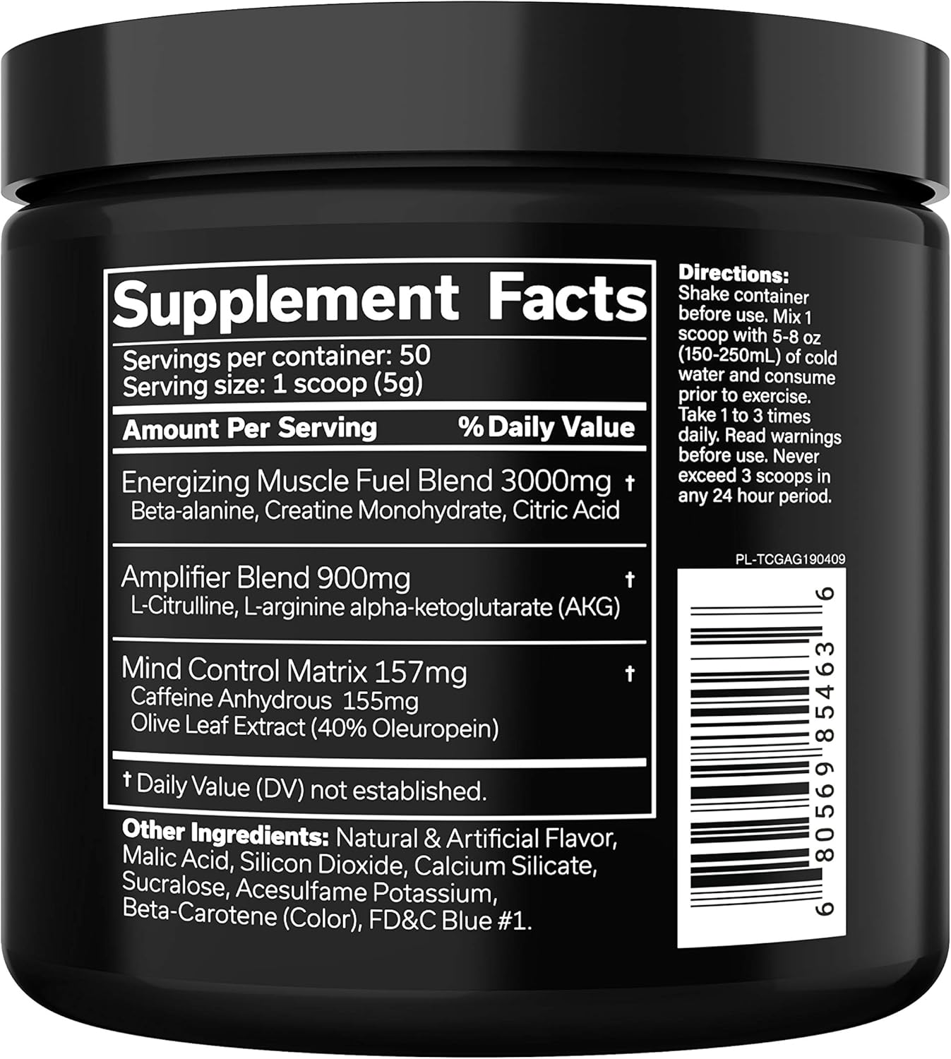 JNX Sports The Curse! Pre Workout Supplement - Intense Energy & Focus, Instant Strength Gains, Enhanced Blood Flow - Nitric Oxide Booster with Creatine & Caffeine - Men & Women | Orange Mango | 50 Srv: Health & Personal Care