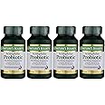 Nature's Bounty Probiotics Dietary Supplement, Supports Digestive and Intestinal Health, Probiotic Acidophilus, 120 Tablets, Pack of 4