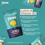 MOBU Lutein 50mg and Vitamin B2 120 Tablets Vision Support Vegan GMP view 3
