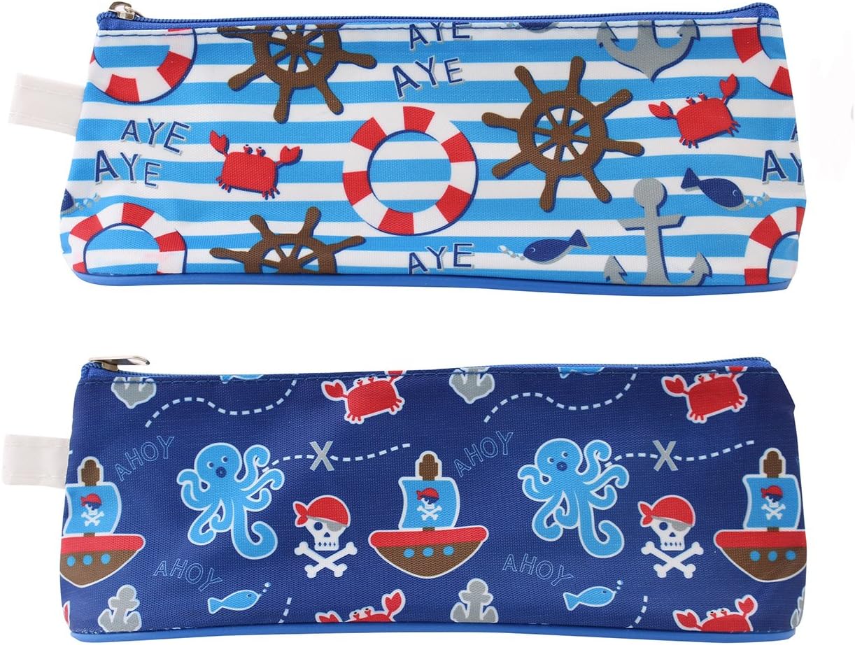 Just stationery "Pirates Design" Pencil Case, Random