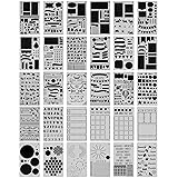 30 PCS Journal Stencils, Planner Stencils for Junk