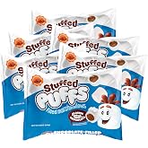 Stuffed Puffs Classic Milk Chocolate 6 Pack, Chocolate Filled Marshmallows Made with Real Chocolate, Perfect for S'mores, 6 bags (8.6 oz each)