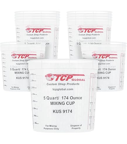 Amazon.com: Encore Plastics LS61086 2.5 Quart Mix' N Measure