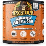 Gorilla Waterproof Patch & Seal Tape Black 3m - 100% Waterproof