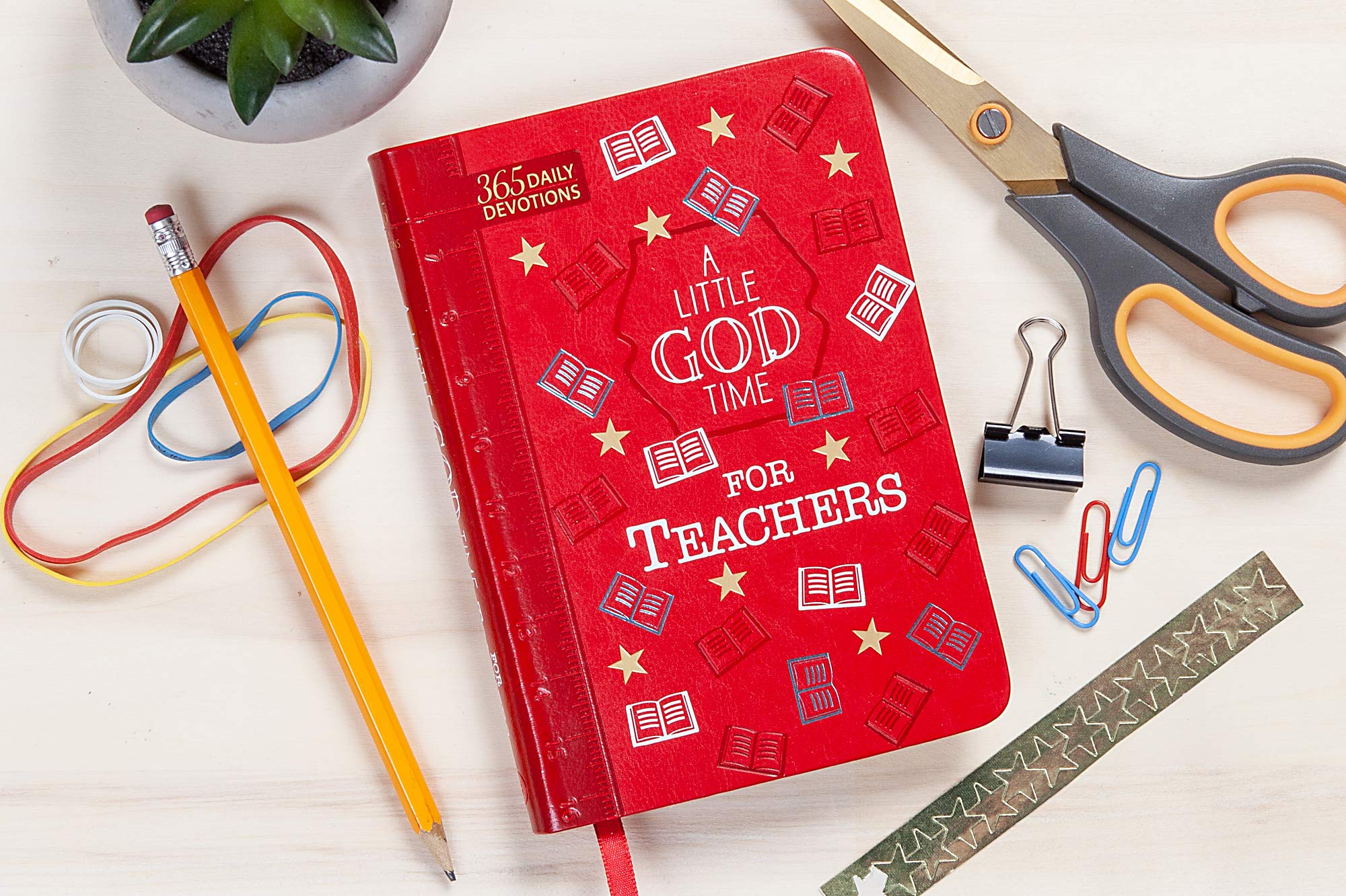 A Little God Time for Teachers: 365 Daily Devotions (Faux Leather Gift Edition) – An Inspirational Daily Devotional Book, Perfect for a Teacher Gift A Little God Time for Teachers: 365 Daily Devotions (Faux Leather Gift Edition) – An Inspirational Daily Devotional Book, Perfect for a Teacher Gift Imitation Leather