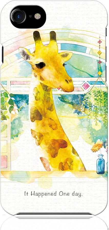 Amazon Co Jp ブレインズ Iphone Se 第2世代 Iphone8 Iphone7 ハード ケース カバー ある日の出来事 Noa 麒麟 キリン グッズ ギフト 動物 アニマル スマホ 水彩 Noa イラスト 可愛い 綺麗 家電 カメラ