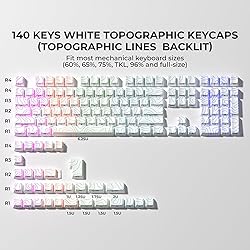 GMKWTL XVX White Backlit Topographic