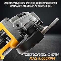 Cordless Angle Grinder Compatible with DeWalt 20V