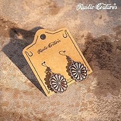Rustic Couture's Western Earrings for Women Cowgirl
