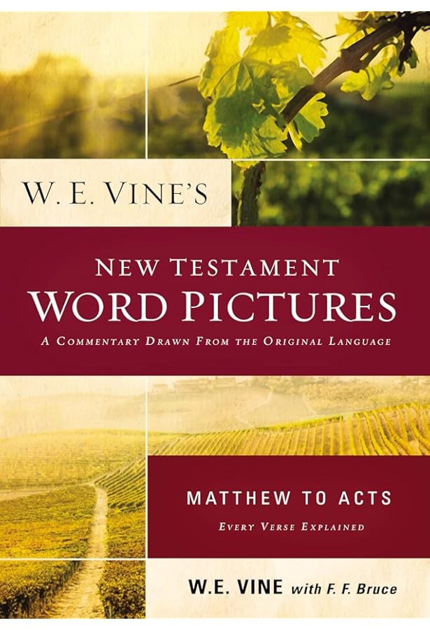 W. E. Vine's New Testament Word Pictures: Romans to Philemon: Vine