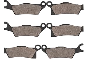 AWSZH Front and Rear Brake Pads fit for Can am Outlander 450 500 570 650 800r 850 1000 EFI XMR DPS L Max 705601014 705601015 