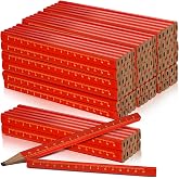 LJLGSZY 100 Pcs Heavy Duty Octagonal Hard Black Carpenter Pencils for Woodworking and Concrete Marking