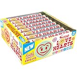 Swizzels Matlow Giant Love Hearts Fruit Sweets 39G