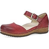 Dansko Mae Mary Jane for Women - Dual-Density Cork/EVA Midsole and Lightweight Rubber Outsole Provide Durable and Comfortable Ride on Patented Stapled Construction