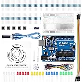 ELEGOO UNO Project Basic Starter Kit with Tutorial and UNO R3 Compatible with Arduino IDE