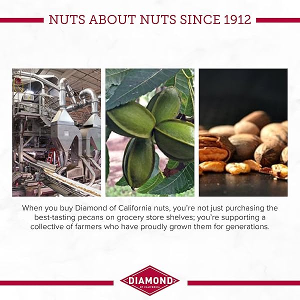 DIAMOND OF CALIFORNIA ORIGINAL GLAZED PECANS, 32 OZ