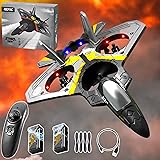 RC Plane for Kids and Adults - 4 Channel,2 Battery