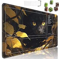 JVGFYNKL for TCG Playmat, Playmat with Zones, 24x14