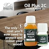 Rubio Monocoat Oil Plus 2C Pure 130 ml with Accelerator A+B Indoor Wood Finish view 2