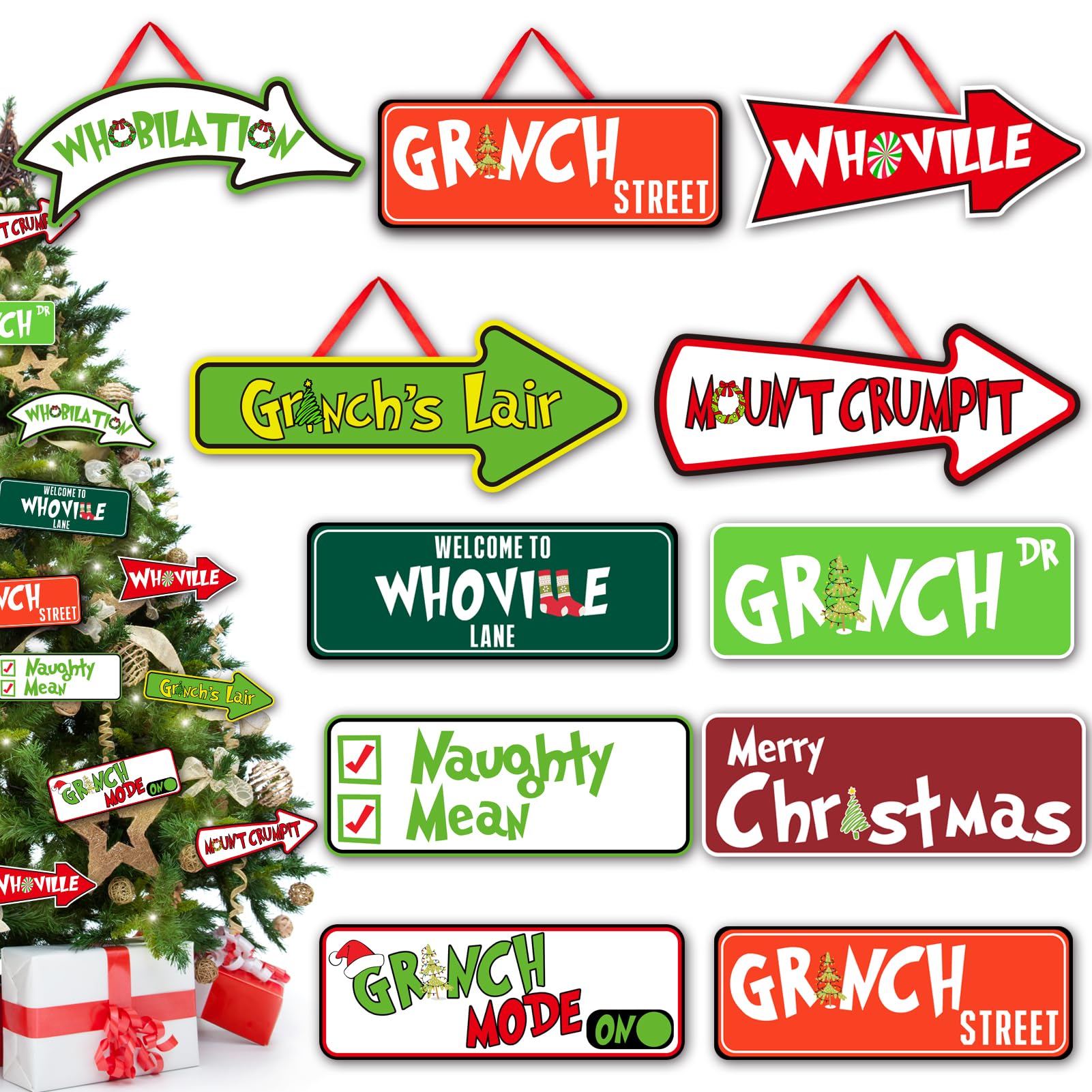 Photo 1 of ***MISSING PIECES*** Christmas Tree Decorations - 20 Packs Christmas Tree Hanging Ornament Holiday Xmas Ornaments Xmas Decorations Decor Home Indoors