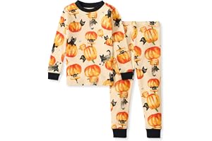 Burt's Bees Baby Girls Organic Cotton Pajamas, Toddler PJ Set, 2-PC | Soft, cozy, snug fitting pajamas feature stretchy ribbe