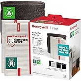 Honeywell HEPA Air Purifier Filter Value Kit – Includes 2 R HEPA Filters and 1 A Pre-Filter Roll with Cutting Template