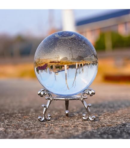 Amazon.com: Amlong Crystal 3 inch (80mm) Clear Crystal Ball with